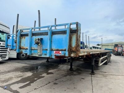 2012 SDC Triaxle Flat Trailer