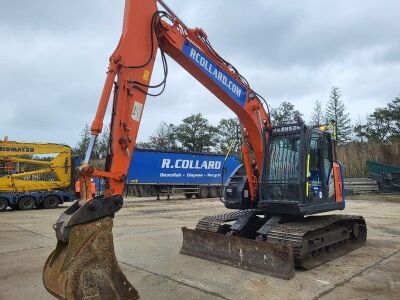 2015 Hitachi ZX135US-5B Full Demo Spec Excavator