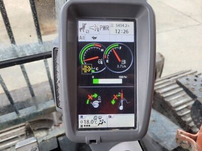 2015 Hitachi ZX135US-5B Full Demo Spec Excavator - 10