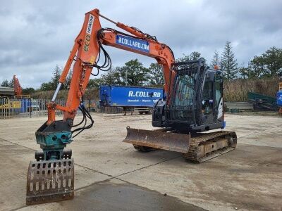 2014 Hitachi ZX85US-5A Full Demo Spec Excavator