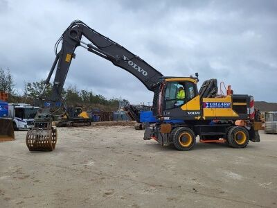 2019 Volvo EW240EMH High Rise Waste Handler