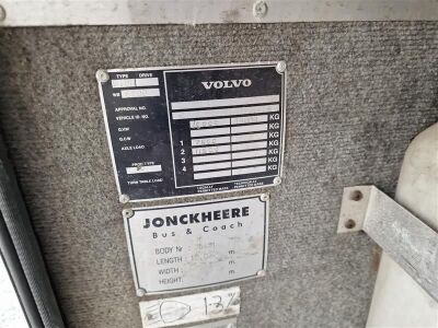 2001 Volvo Jonckheere Mistral 51/49 Seat Coach - 10