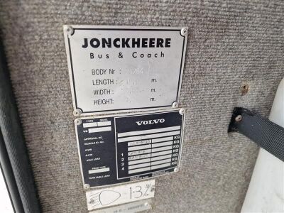 2001 Volvo Jonckheere Mistral 51/53 Seat Coach - 9