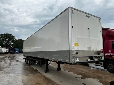 2010 Montracon Tandem Axle Box Van Trailer