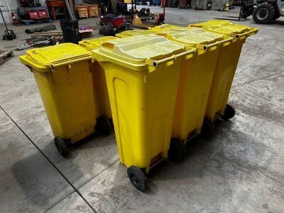 7 x Spill Kit Wheelie Bins - 4