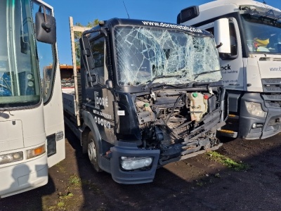 2017 Mercedes 816 4x2 Dropside Flat