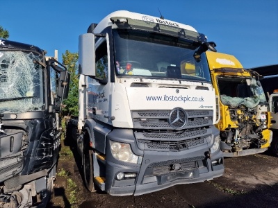 2019 Mercedes Actros 2546 6x2 Flat Rigid