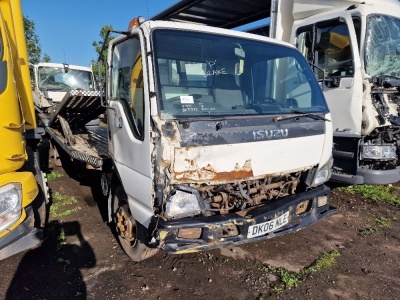 2006 Isuzu NQR 4x2 7.5 ton Car Transporter