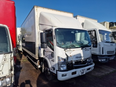 2017 Isuzu N75 190 4x2 Box Van Rigid