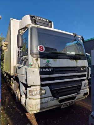 2012 DAF CF65 220 4x2 Fridge Van Rigid