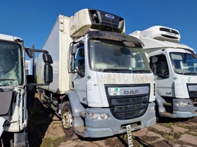 2014 DAF LF220 4x2 Euro 6 Fridge Van Rigid