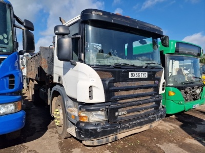 2006 Scania P270 6x4 Steel Body Grab Loader