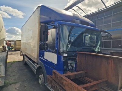 2012 Mercedes 816 4x2 Box Van Rigid