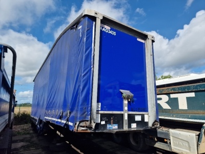 2018 Montracon Triaxle Stepframe Double Deck Curtainside Trailer