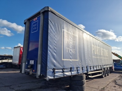 2010 SDC Triaxle Double Deck Curtainside Trailer