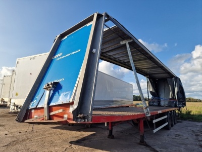 2012 Montracon Triaxle Curtainside Trailer