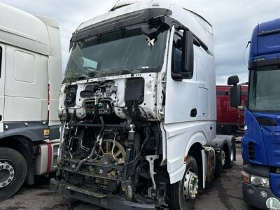 2015 Mercedes Actros 6x2 Midlift Tractor Unit