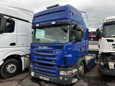 2008 Scania R480 4x2 Low Ride Tractor Unit