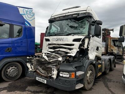 2017 Scania R450 6x2 Midlift Tractor Unit