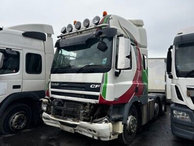 2012 DAF CF 85 460 6x2 Midlift Tractor Unit