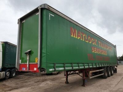 2016 Montracon Triaxle Curtainside Trailer