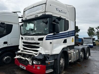 2015 Scania R490 6x2 Midlift Tractor Unit