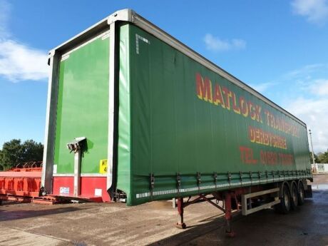 2015 Montracon Triaxle Curtainside Trailer