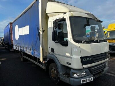 2011 DAF LF 45 4x2 Curtainside Rigid