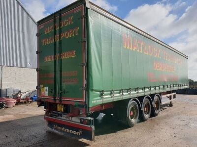 2015 Montracon Triaxle Curtainside Trailer - 3