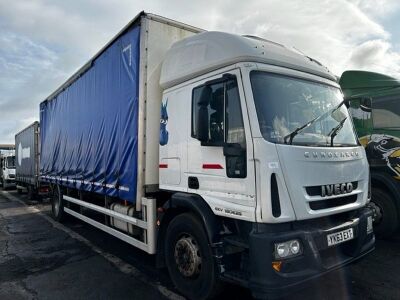 2013 Iveco Eurocargo EEV 180 E25 4x2 Curtainside Rigid