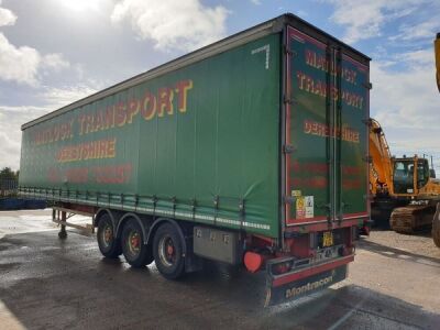 2015 Montracon Triaxle Curtainside Trailer - 4