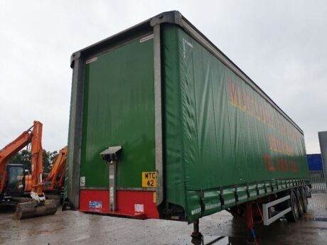 2016 Montracon Triaxle Curtainside Trailer