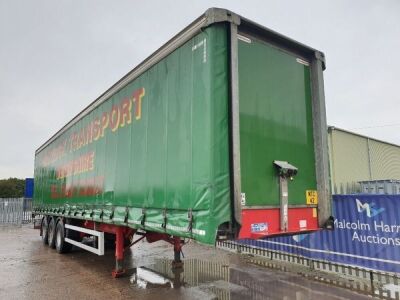 2016 Montracon Triaxle Curtainside Trailer - 2