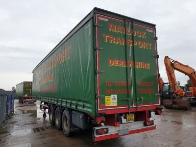 2016 Montracon Triaxle Curtainside Trailer - 4