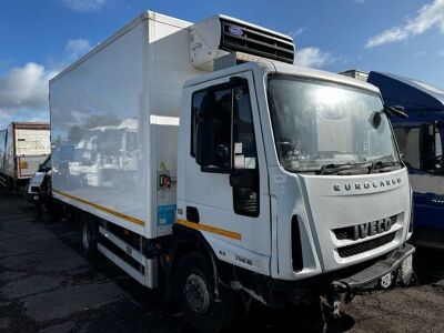 2015 Iveco Eurocargo 75E16 4x2 Refrigerated Rigid