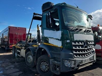 2017 Mercedes Arocs 8x4 Big Hook Loader