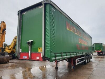 2016 Montracon Triaxle Curtainside Trailer