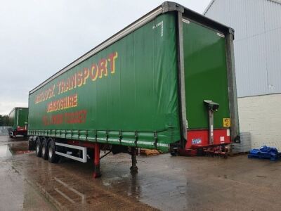 2016 Montracon Triaxle Curtainside Trailer - 2