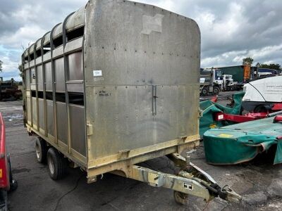 Ifor Williams Tandem Axle Drawbar Livestock Trailer