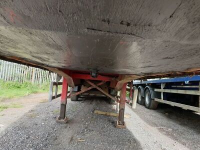 2010 Wilcox Triaxle 56yrd³ Alloy Bulk Tipping Trailer - 17