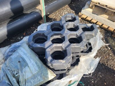 Pallet of Drainage Moulds 