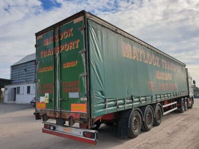 2004 Montracon Triaxle Curtainside Trailer