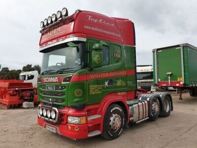 2014 Scania R490 6x2 Topline Tractor Unit