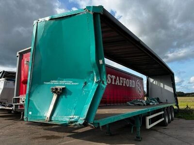 2008 Montracon Triaxle Curtainside Trailer