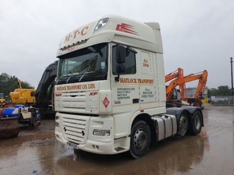 2013 DAF XF105 460 Super Space 6x2 Tractor Unit