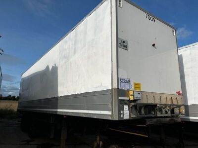 2012 Montracon Tandem Axle Urban Fridge Trailer