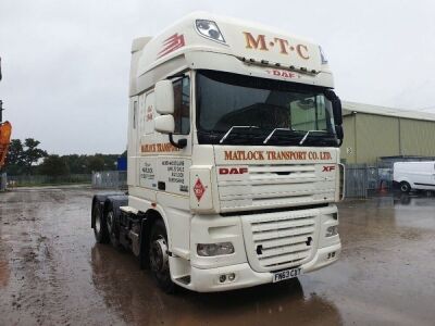 2013 DAF XF105 460 Super Space 6x2 Tractor Unit - 2