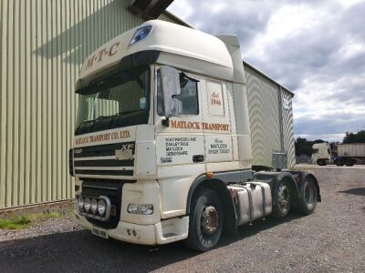 2011 DAF XF105 460 Super Space 6x2 Tractor Unit