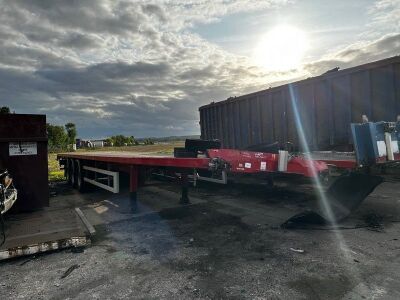 2015 Lawrence David Triaxle Flat Trailer