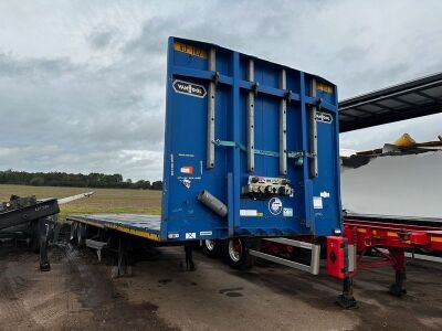 Van Hool Triaxle Flat Trailer